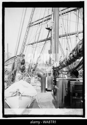 Carnegie, Magnetic ship, deck scene, 10/8/19 Stock Photo