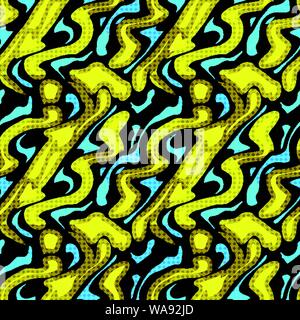 Graffiti font alphabet letters vector royalty free stock illustration Stock Vector