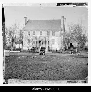 Centreville, Virginia. Grigsby house, headquarters of General Joseph E. Johnston Stock Photo