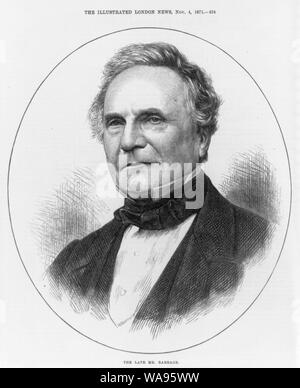 Charles Babbage, 1792-1871 Stock Photo