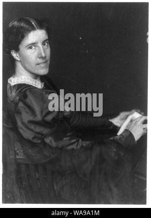 Charlotte Perkins Gilman, 1860-1935 Stock Photo