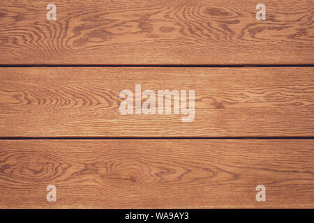 Light wood background. Horizontal lines on wooden table. Vintage rustic pattern for decoration design. Brown planks. Timber floor surface. Dirty wall Stock Photo