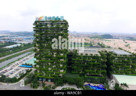 --FILE--View of the headquarters of Country Garden in Foshan city, south China's Guangdong province, 23 November 2018.   Despite the downturn in the o Stock Photo