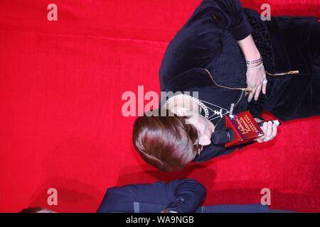 Chinese singer Jackson Wang attends the Harper's Bazaar annual gala in ...