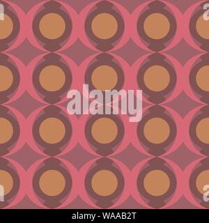 Abstract dotted flat seamless pattern. Timeless simple vector pattern for textile, prints, fabric, wallpaper, wrapping paper, web etc. Stock Vector