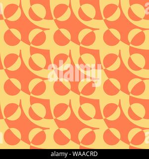 Abstract flat seamless pattern with contrast bubbles. Timeless simple vector pattern for textile, prints, fabric, wallpaper, wrapping paper, web etc. Stock Vector