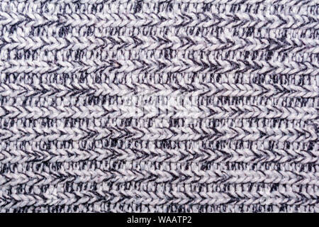 Background, texture - the surface of wool knitted fabric close up Stock Photo
