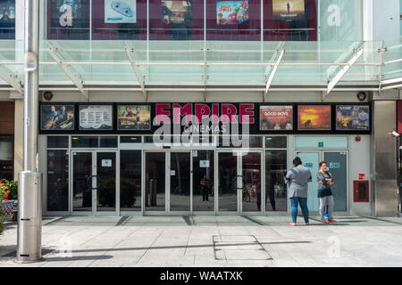 Entrance to the Empire Cinema in Slough, UK Stock Photo