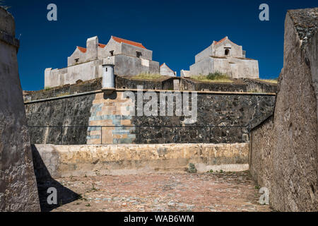 Forte de Nossa Senhora da Graça (Fort of Graca) aka Conde de Lippe Fort, in Elvas, Alto Alentejo, Portugal Stock Photo