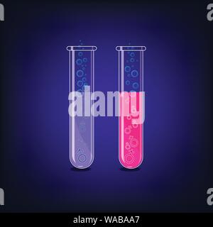 Vector illustration assisted reproductive technology in vitro fertilization. Stock Vector