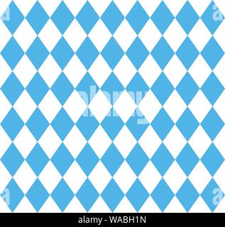 Oktoberfest seamless pattern. October fest in germany endless background. Repeating texture. Vector illustration Stock Vector