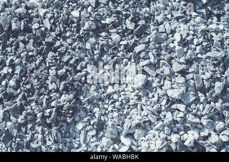 small basalt stones stack background Stock Photo