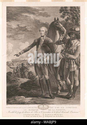 Marquis de Lafayette, full length portrait, in uniform Stock Photo ...