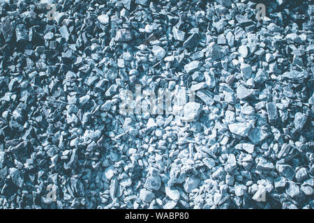 small basalt stones stack background Stock Photo