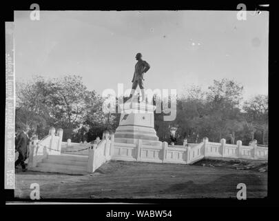 Constantinople. Statue of Mustafa Kemal Pasha Stock Photo