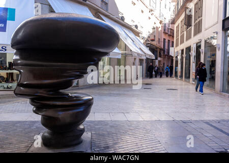 sculpture Points of View, by Tony Cragg , Malaga, Andalucia, Spain