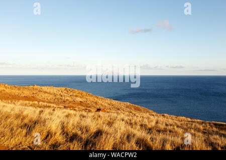 Madeira | Desert Island in the Distance | Deserta Grande Stock Photo