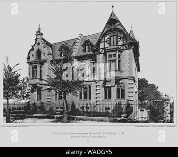 Doppelvilla Holzhausenstrasse 50 und 52 Frankfurt am Main, Architekt ...