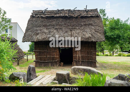 Shinano no Mura, Shinano no Sato Historical Park, Chikuma City, Nagano Prefecture, Japan Stock Photo