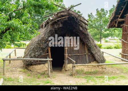 Shinano no Mura, Shinano no Sato Historical Park, Chikuma City, Nagano Prefecture, Japan Stock Photo