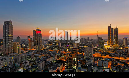 Cityscape, Icon Siam Sunset, Bangkok Stock Photo - Alamy