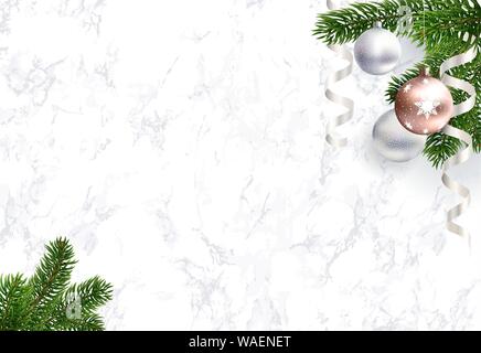 Blank Christmas background for congratulations Stock Vector