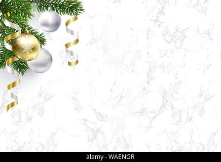 Blank Christmas background for congratulations Stock Vector