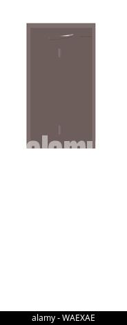 metal rack with balloons, vector, white background Stock Vector