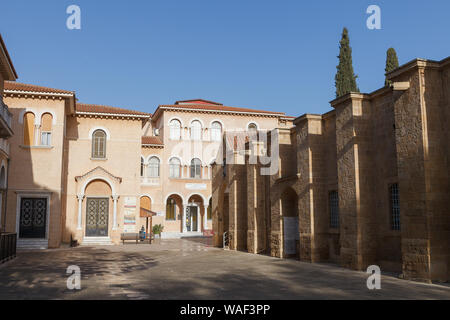 NICOSIA, CYPRUS - MARCH, 29, 2018: Byzantine Museum Stock Photo