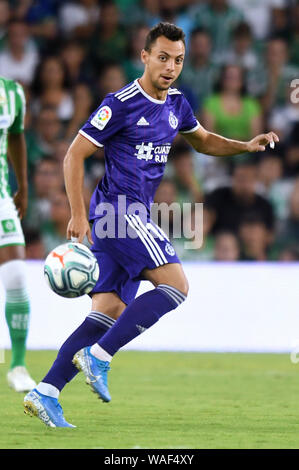 Oscar Plano of Real Valladolid during the La Liga match between FC ...