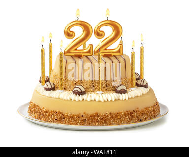 22nd Birthday Cake
