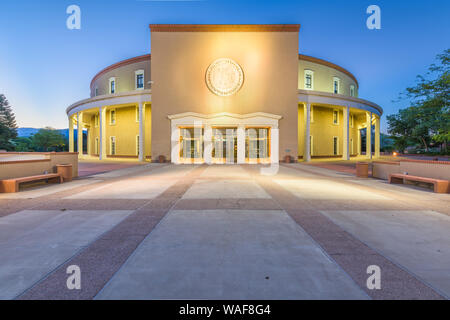 Santa Fe, New Mexico, USA at New Mexico State Capitol. Stock Photo