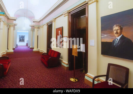 Interior in Parliament House, Melbourne, Australia Stock Photo