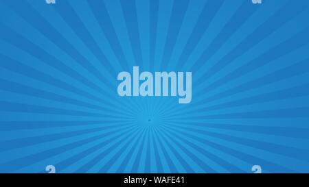 Vector pop art colorful rays background. Stock Vector