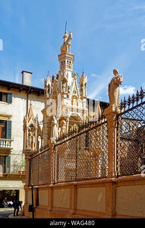 Scaliger-Grabmäler, Arche Scaligere, Verona Italien (Italia), 30077124 Stock Photo