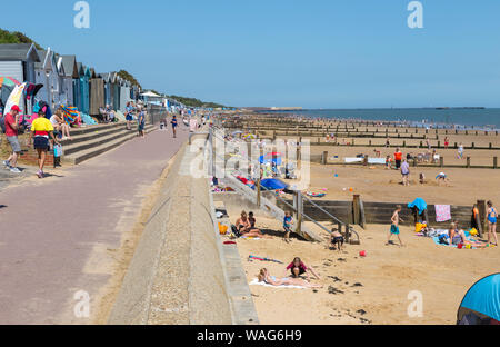 Frinton-on-Sea, beach Stock Photo