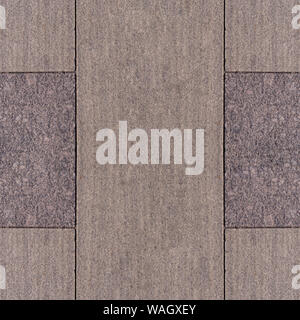 seamless beige weathered granite stone tiled wall background. texture. Stock Photo
