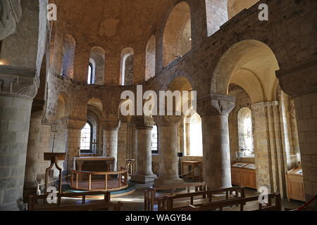 St John's Chapel, White Tower, Tower of London, City of London, England, Great Britain, United Kingdom, UK, Europe Stock Photo