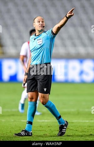 NICOSIA , 20-08-2019 , GSP Stadium , Champions League playoff, season ...