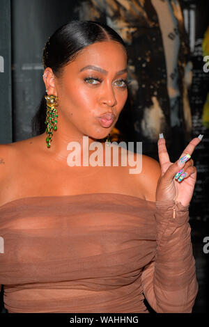 La La Anthony attends the Power Final Season Premiere held at Madison