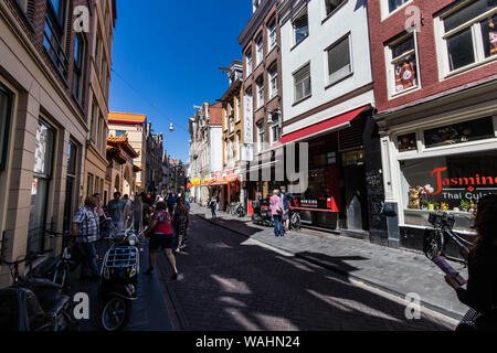 Zeedijk street Chinatown Amsterdam Holland Stock Photo - Alamy