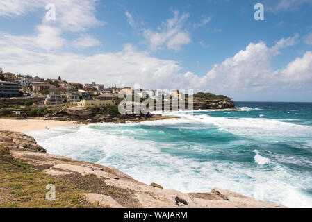 Australia, New South Wales, Sydney. Eastern Beaches, Bondi to Coogee coastal walk. Tamarama Beach Stock Photo