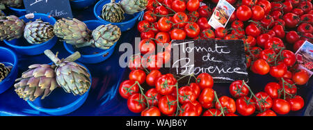France, Provence. Produce on display at market. Credit as: Jim Nilsen / Jaynes Gallery / DanitaDelimont.com Stock Photo
