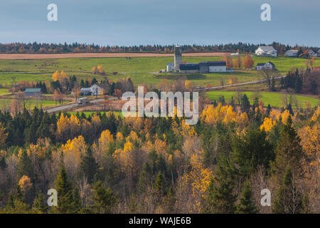 Canada, Quebec, Wilson. Farm by Rt. 269 Stock Photo