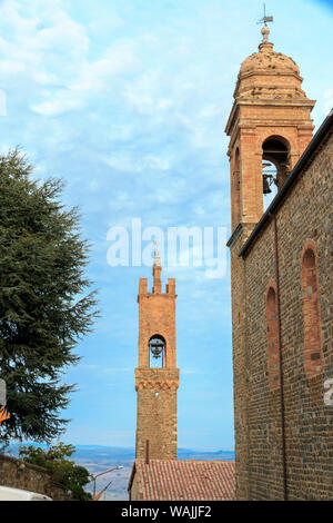 Italy, Tuscany, province of Siena, Montalcino. Chiesa della Madonna del Soccorso. Stock Photo