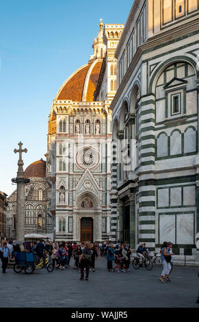 Italy, Florence street scene Stock Photo