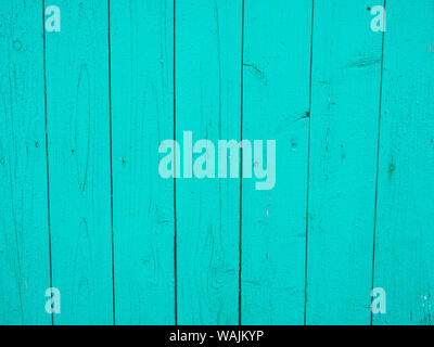 Green rough wooden textured background. Rustic wood wall. Text space, empty template. Stock Photo