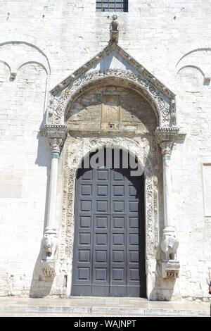 Bari, Italy - 15 July 2019: The Basilica San Nicola Stock Photo