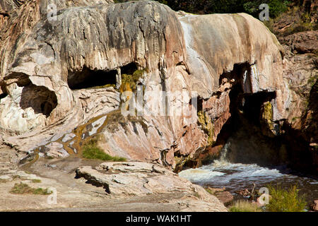 USA, New Mexico. Soda Dam, Jemez Mountains Stock Photo