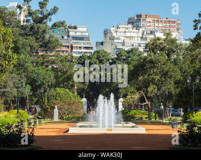 Bosques de Palermo park in Palermo, Buenos Aires, Argentina. Stock Photo